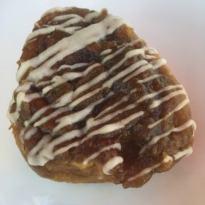 Gluten-free cinnamon bun from Breakaway Bakery